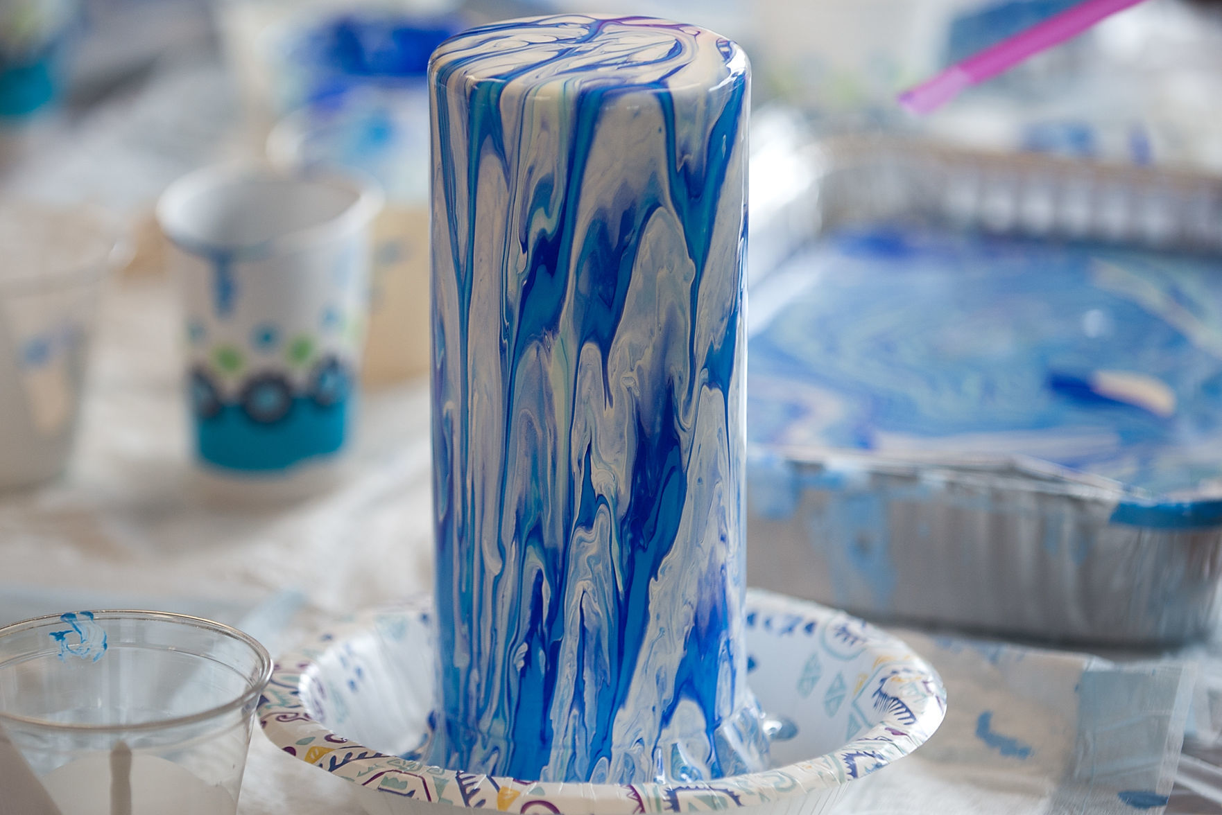 Paint Pouring